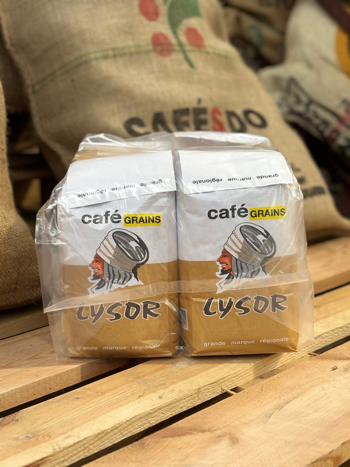 Café Lysor Or en grains – Lot 6 × 1 kg | Achat en gros