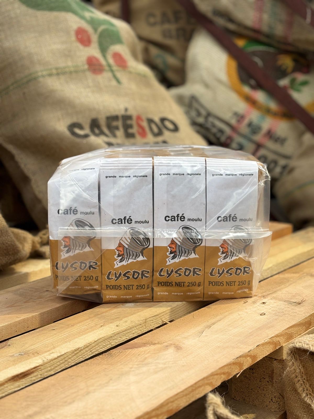 Café Lysor Or moulu – Lot 18 × 250 g | Achat en gros