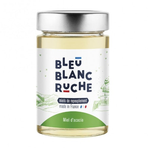 Miel "Bleu blanc ruche" toutes fleurs, made in France