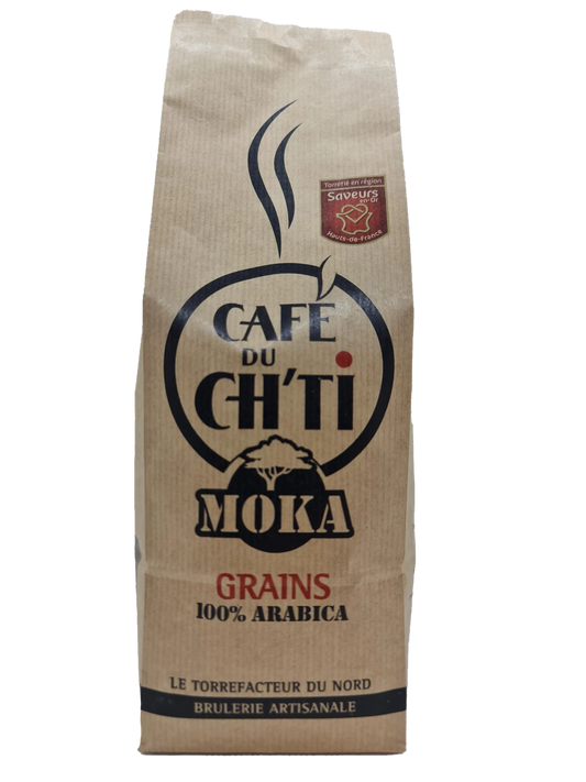 15 x 250 g Café du Ch'ti Moka grains