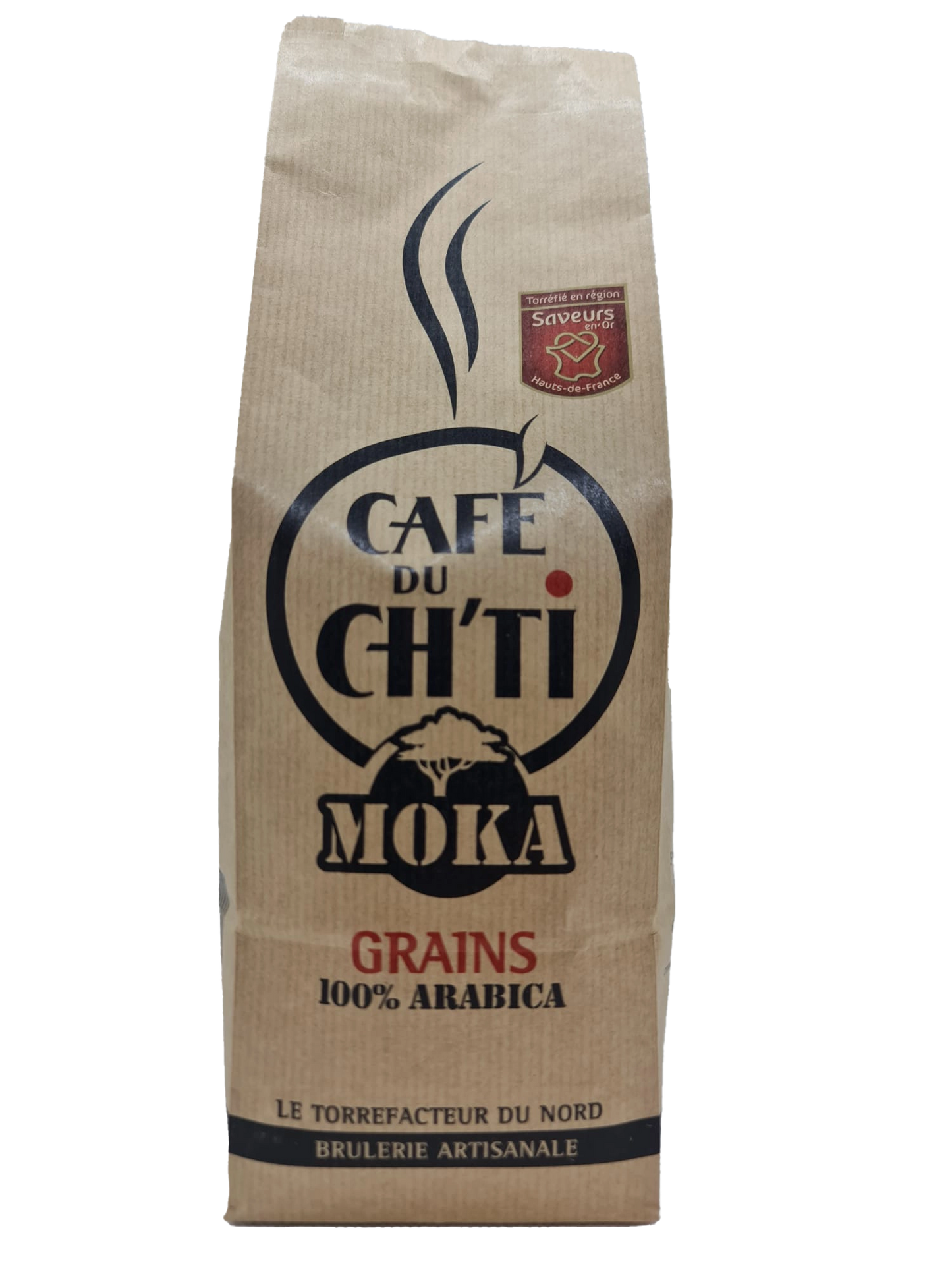 Café du Ch'ti Moka en grains 9 x 500g