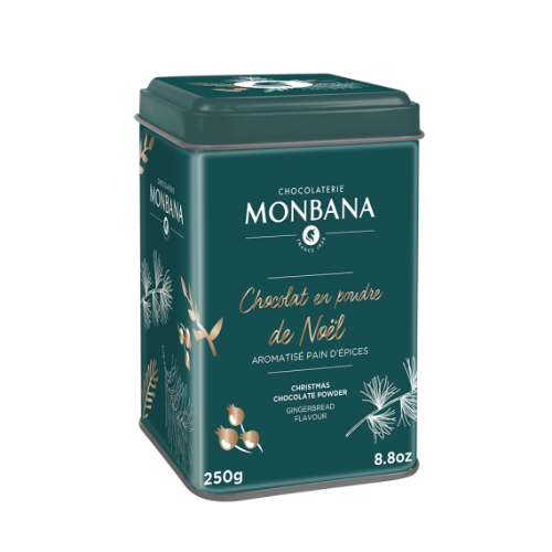 Monbana chocolat chaud en poudre boîte en fer
