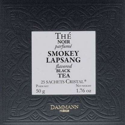 Boîte de thé Lapsang Sousong Noir Fumé