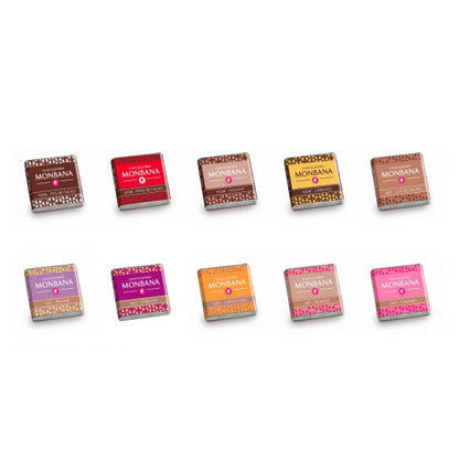 Sachet chrysalide 50 carrés chocolat