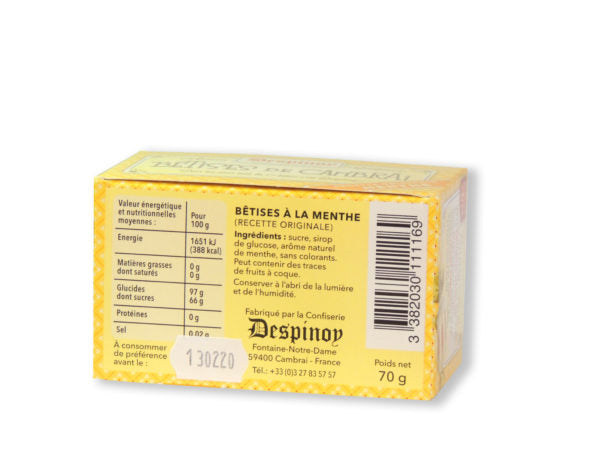 Bêtises de Cambrai 70g Menthe