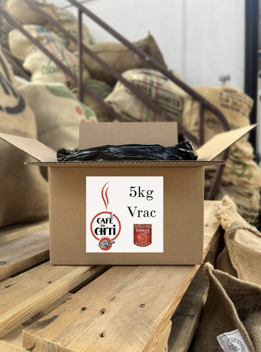 Café du Ch’ti en grains – Sac 5 kg | Achat en gros