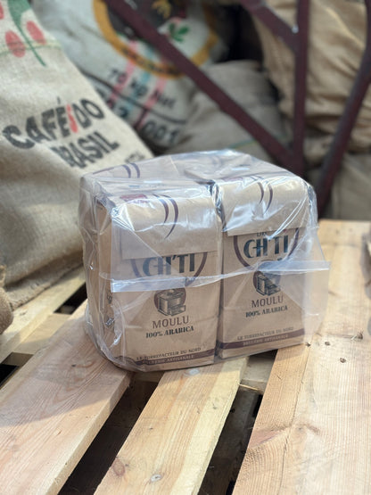 Café du Ch’ti en grains ou moulu – Lot 6 × 1 kg | Achat en gros