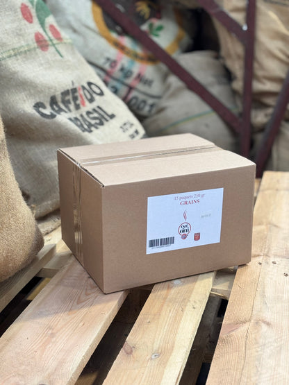 Café du Ch’ti en grains – Lot 15 × 250 g | Achat en gros