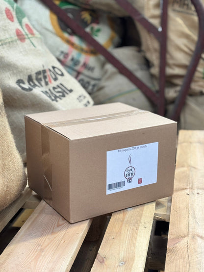 Café du Ch’ti moulu – Lot 18 × 250 g | Achat en gros