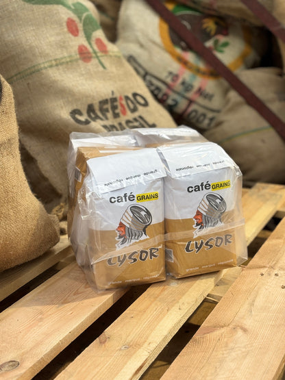 Café Lysor Or en grains – Lot 6 × 1 kg | Achat en gros