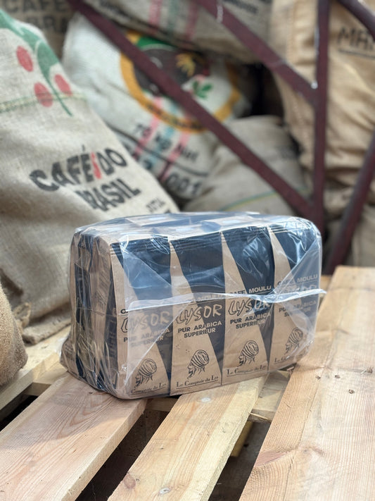 Café Lysor Supérieur moulu – Lot 18 × 250 g | Achat en gros