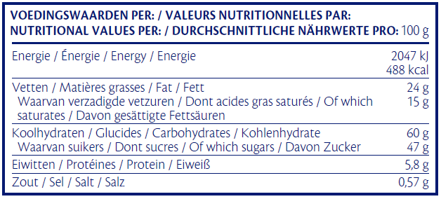 J.Destrooper Virtuoso au Chocolat Belge 100g