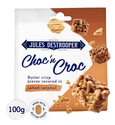 J.Destrooper Choc 'n croc Caramel salé 100g