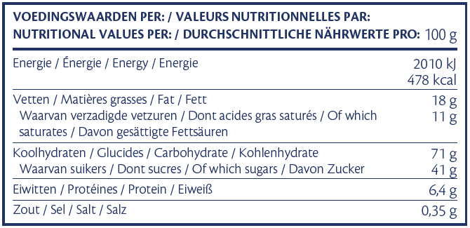J.Destrooper Galettes Fines chocolat noir 175g
