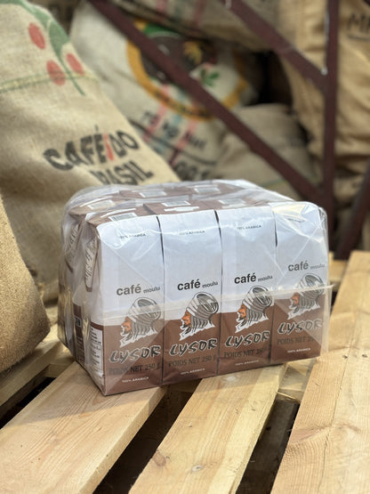 Café Lysor Marron moulu – Lot 18 × 250 g | Achat en gros