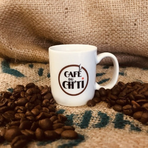 Mini mug logoté "Café du Ch'ti"