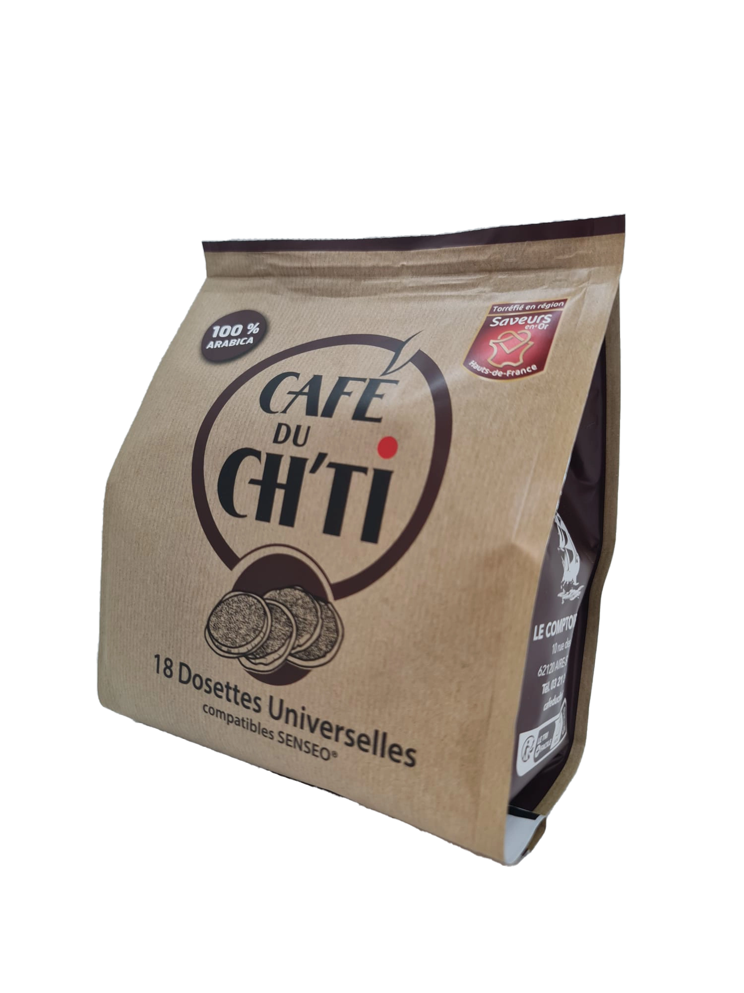 12 x Ch'ti 18 Dosettes compatibles