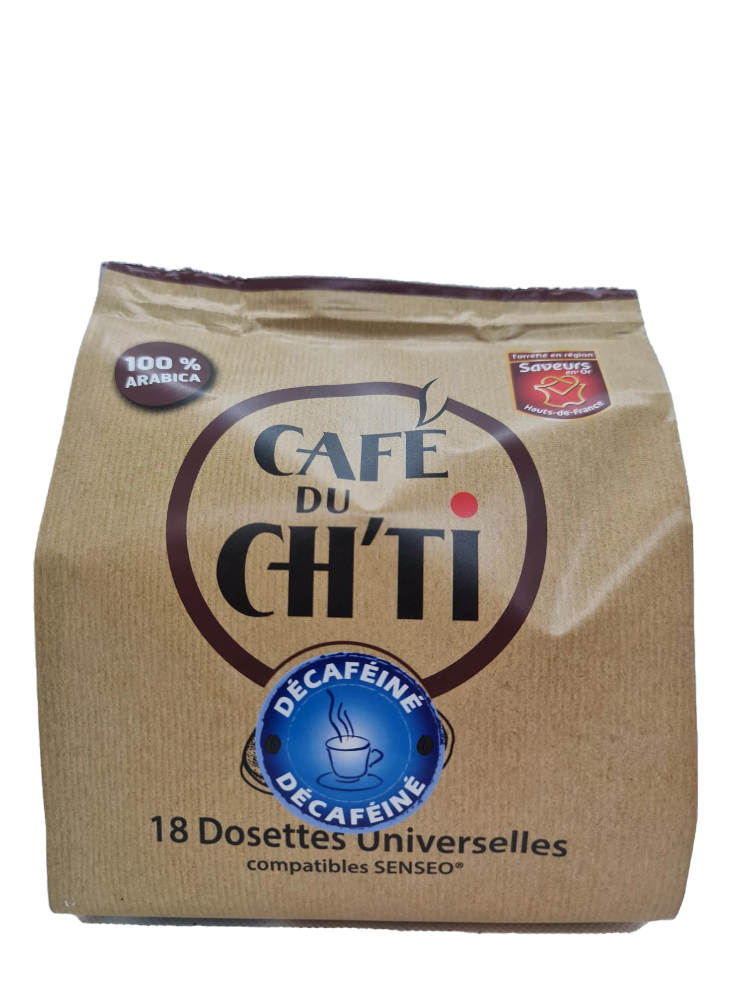 12 x Ch'ti Décaféiné 18 Dosettes compatibles