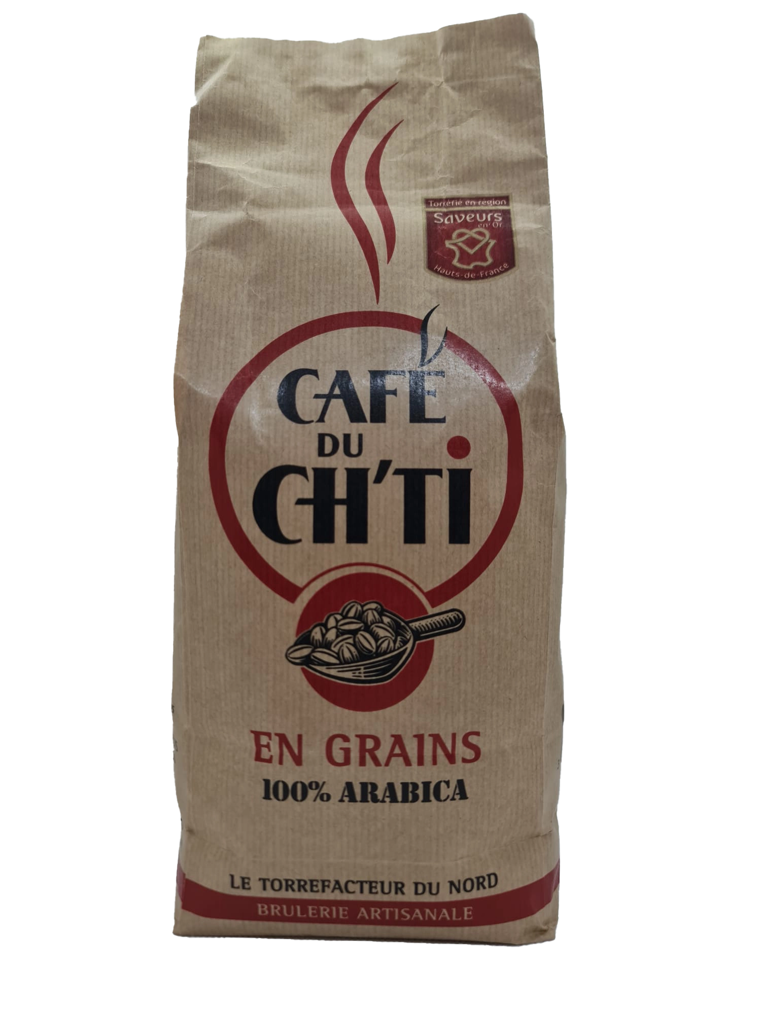 6 x 1 kilo Café du Ch'ti grains
