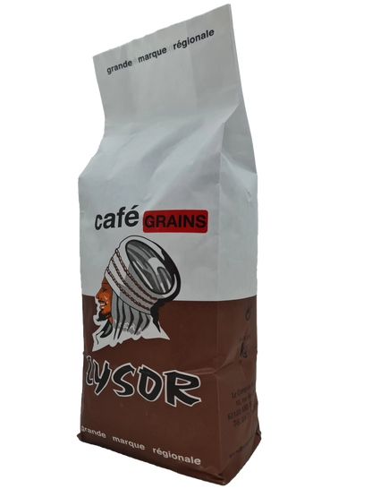 15 x 250 g Café Lysor marron grains