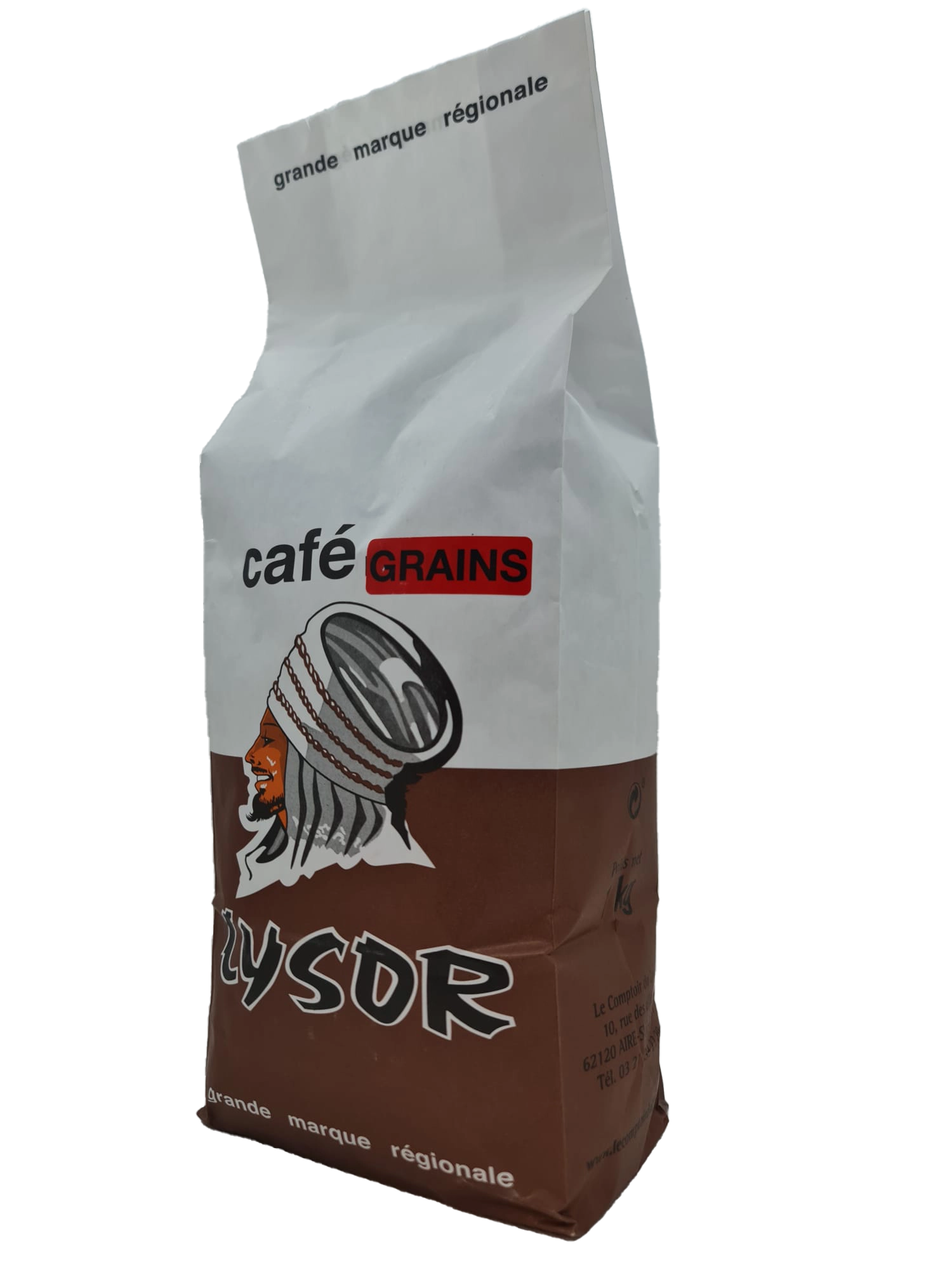 cafe lysor marron moulu ou en grains