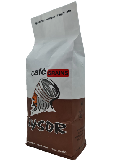 cafe lysor marron moulu ou en grains