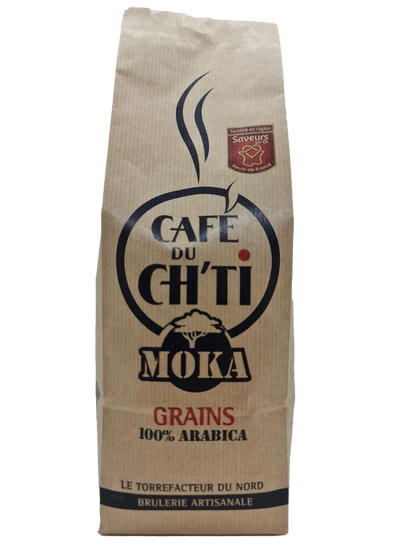 Café du Ch'ti Moka en grains ou moulu