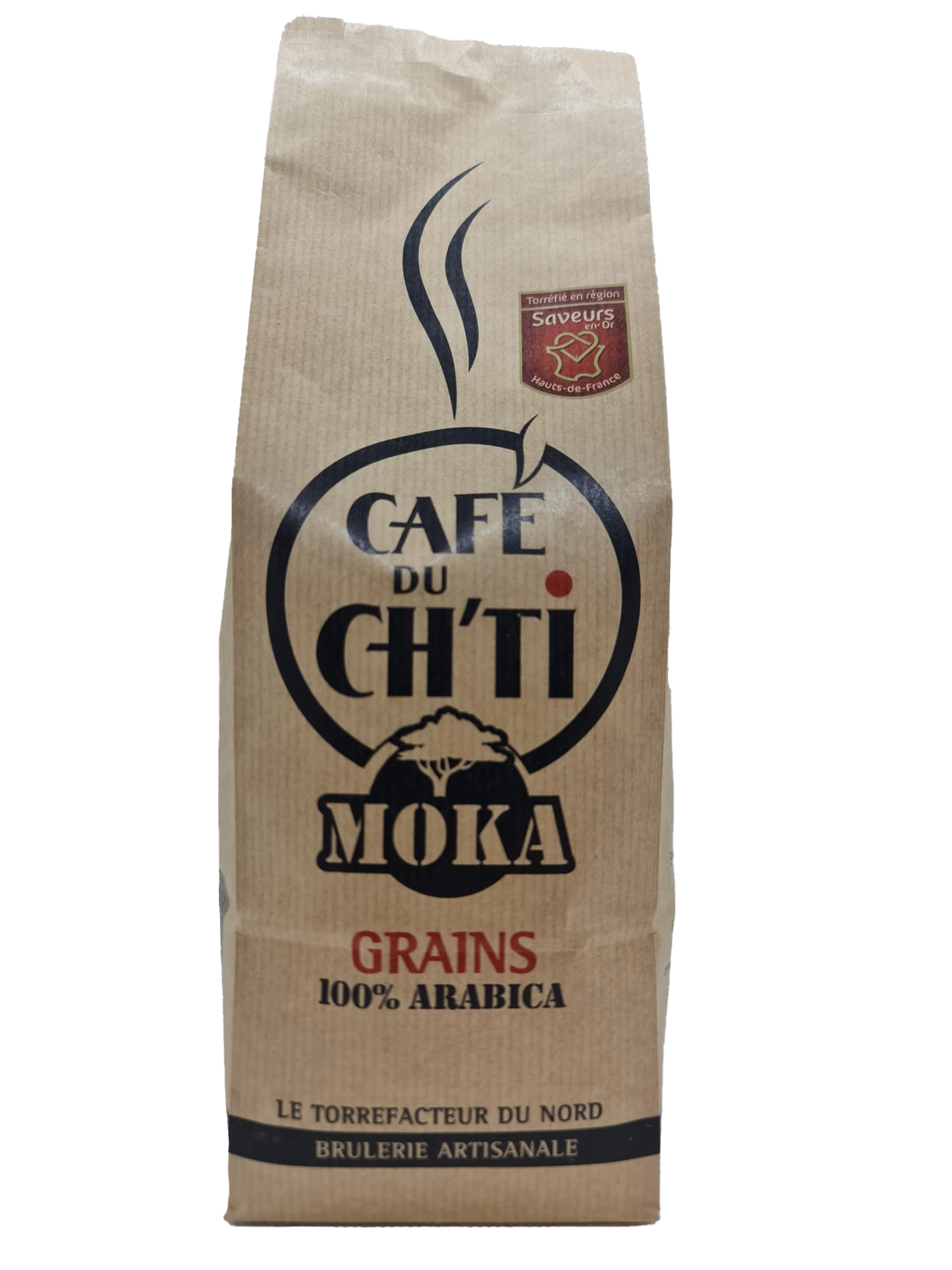 Café du Ch'ti Moka en grains 9 x 500g