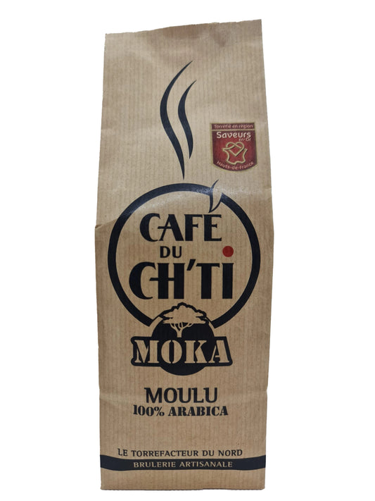 Café du Ch'ti Moka Moulu 18 x 250g