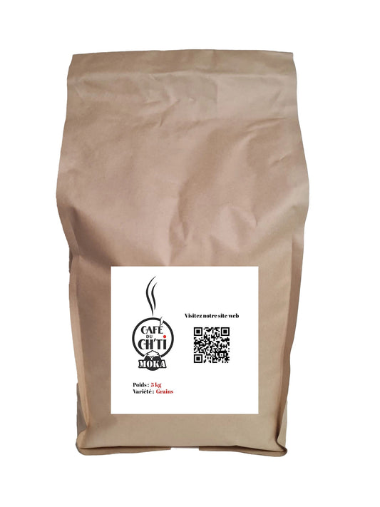 CAFE DU CH'TI MOKA - Sac de 5 Kg