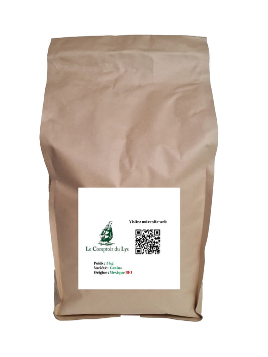 Café du Mexique BIO - Sac de 5 Kg. TTC