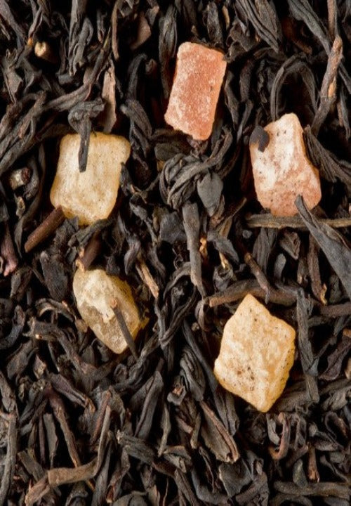 Thé noir Caramel Toffee. Sachet vrac de 100g