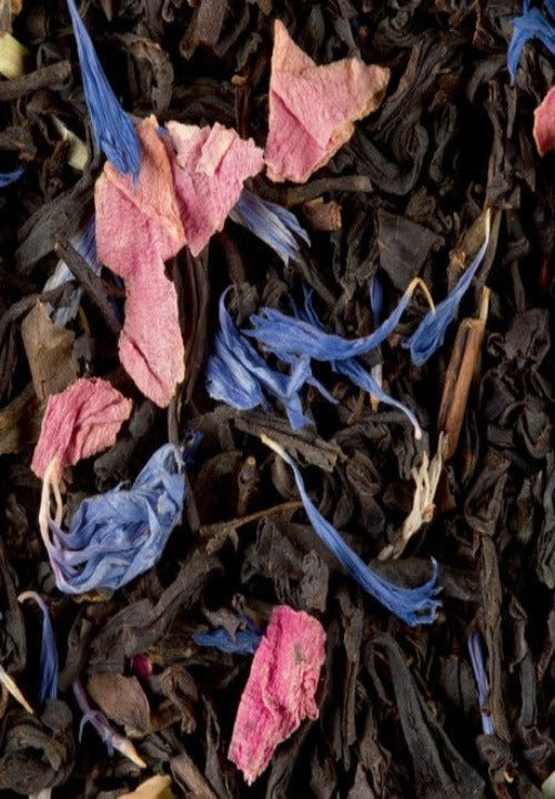 Thé noir Coquelicot Gourmand. Sachet vrac de 100g