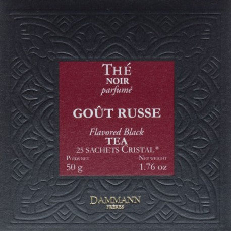Boîte de thé Goût Russe Noir