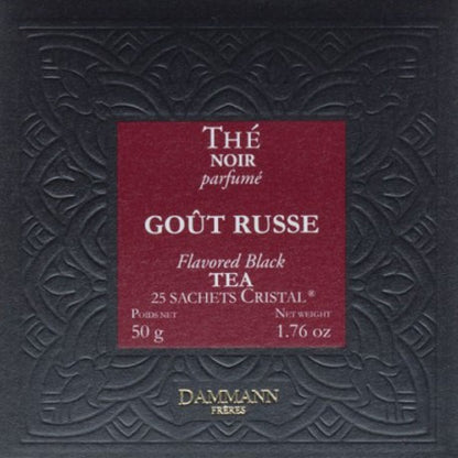 Boîte de thé Goût Russe Noir
